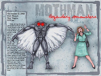 Legendary Monsters Mothman