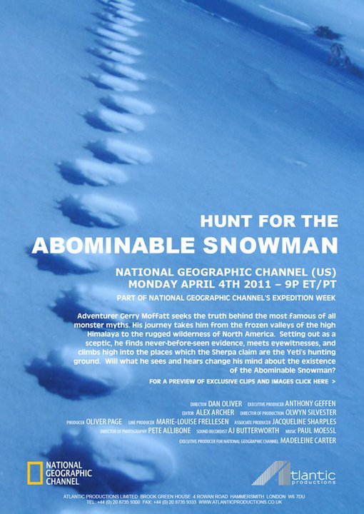 Hunt For The Abominable Snowman