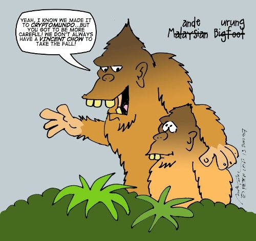 Mande Burung Johor Bigfoot