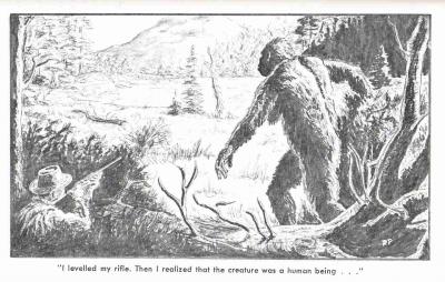 bigfoot drawings