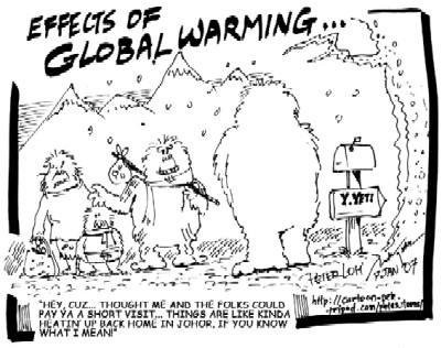 Global Warming Yeti