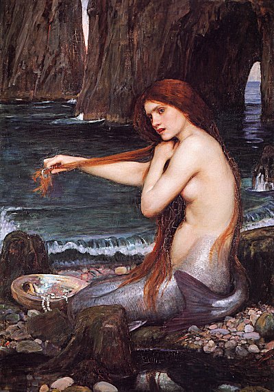 John William Waterhouse's A Mermaid, 1901