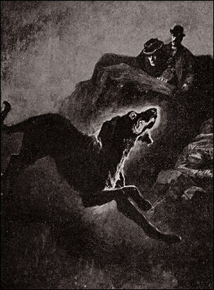 Beware of the Black Dog. Copyright Sidney Paget.