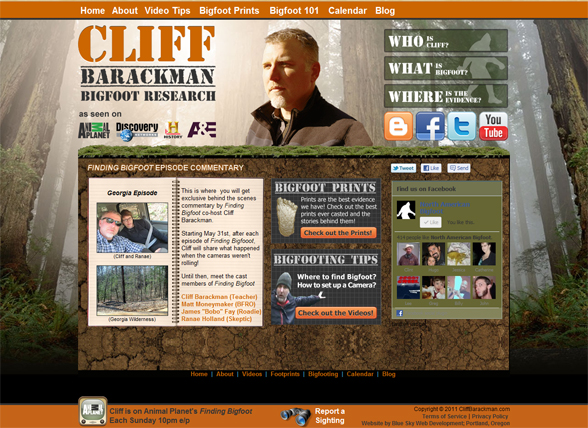 Cliff Barackman home Page