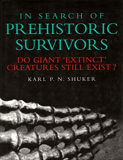 In Search Of Prehistoric Survivors, cover