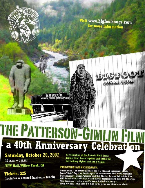 Patterson-Gimlin Film 40th Anniversary Celebration