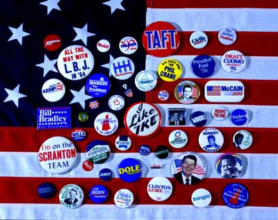 political buttons