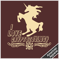 I Love Cryptozoology T-shirt