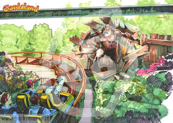 Gardaland Bigfoot Rollercoaster