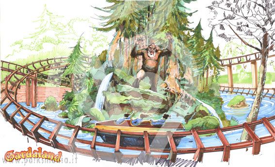 Gardaland Bigfoot Rollercoaster