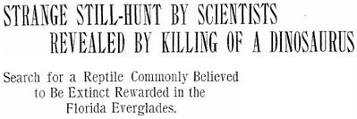 1901 Cryptozoology