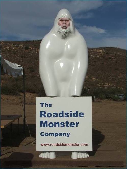 Roadside Bigfoot