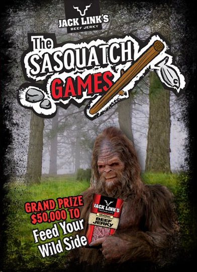 Jack's Links Beef Jerky Messin' With Sasquatch Game