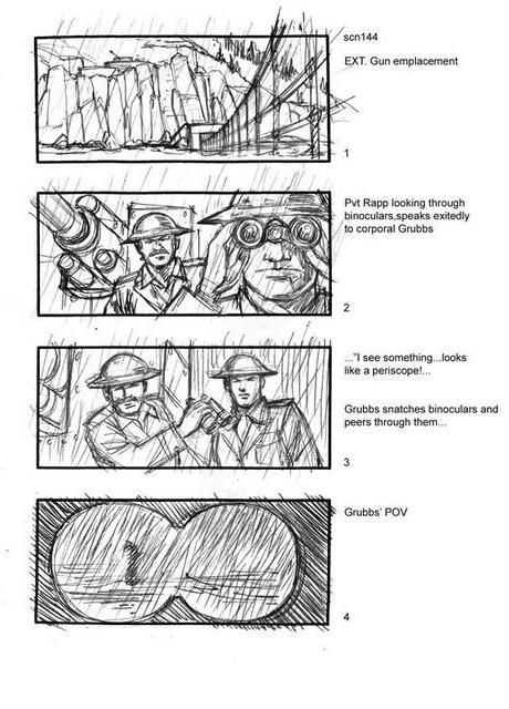 The Water Horse Storyboard