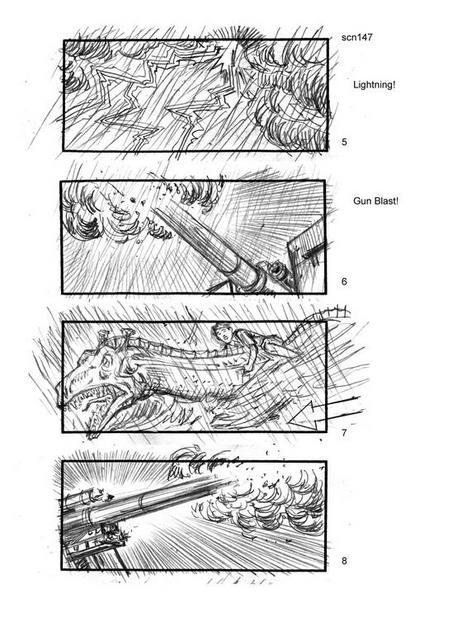 The Water Horse Storyboard