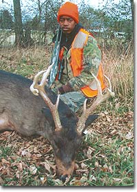 va melanistic deer